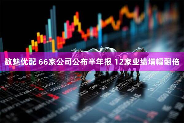 数魅优配 66家公司公布半年报 12家业绩增幅翻倍