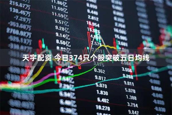 天宇配资 今日374只个股突破五日均线