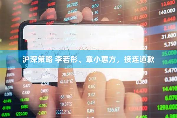 沪深策略 李若彤、章小蕙方，接连道歉